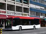 (272'761) - PostAuto Wallis - VS 574'956/PID 12'148 - eMercedes am 11. Mrz 2025 beim Bahnhof Sion