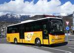 (272'765) - Evquoz, Erde - VS 13'423/PID 10'231 - Iveco am 11. Mrz 2025 beim Bahnhof Sion