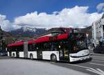 (272'772) - PostAuto Wallis - Nr. 62/VS 84'344/PID 10'027 - Solaris am 11. Mrz 2025 beim Bahnhof Sion