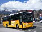(272'774) - Evquoz, Erde - VS 81'888/PID 10'816 - Iveco am 11. Mrz 2025 beim Bahnhof Sion