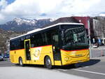 (272'776) - PostAuto Wallis - Nr. 22/VS 465'403/PID 11'913 - Iveco am 11. Mrz 2025 beim Bahnhof Sion