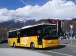 (272'782) - PostAuto Wallis - Nr. 31/VS 449'945/PID 11'577 - Iveco am 11. Mrz 2025 beim Bahnhof Sion