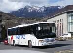 (272'783) - Theytaz, Sion - VS 11'006 - Setra am 11. Mrz 2025 beim Bahnhof Sion