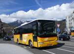 (272'785) - PostAuto Wallis - Nr. 12/VS 106'000/PID 5255 - Irisbus (ex Theytaz, Sion) am 11. Mrz 2025 beim Bahnhof Sion 