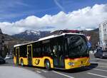 (272'787) - PostAuto Wallis - Nr. 3/VS 414'345/PID 10'957 - Mercedes am 11. Mrz 2025 beim Bahnhof Sion