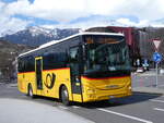 (272'795) - Buchard, Leytron - VS 84'258/PID 11'980 - Iveco am 11. Mrz 2025 beim Bahnhof Sion