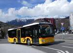 (272'800) - Lathion, Sion - Nr. 2/VS 70'848/PID 11'996 - Mercedes am 11. Mrz 2025 beim Bahnhof Sion