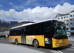 (272'801) - PostAuto Wallis - Nr. 1/VS 429'257/PID 10'064 - Iveco am 11. Mrz 2025 beim Bahnhof Sion