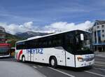 (273'948) - Theytaz, Sion - VS 11'006 - Setra am 14. April 2025 beim Bahnhof Sion