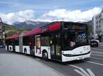 (273'951) - PostAuto Wallis - Nr. 67/VS 429'479/PID 10'175 - Solaris am 14. April 2025 beim Bahnhof Sion