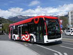 (273'958) - PostAuto Wallis - VS 574'959/PID 12'151 - eMercedes am 14. April 2025 beim Bahnhof Sion