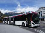 (273'972) - PostAuto Wallis - Nr. 53/VS 531'435/PID 11'745 - Volvo am 14. April 2025 beim Bahnhof Sion