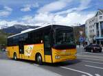 (273'981) - Evquoz, Erde - VS 138'188/PID 10'815 - Iveco am 14. April 2025 beim Bahnhof Sion