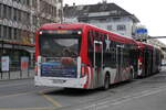 (284'379) - PostAuto Wallis - Nr. 148/VS 574'956/PID 12'148 - eMercedes am 27. Januar 2026 beim Bahnhof Sion