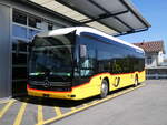 (273'886) - PostAuto Bern - PID 12'124 - eMercedes am 12. April 2025 in Winterthur, Daimler Buses