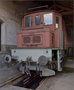 Gruseln zwischen Asphalt und Absinth. 

Im Rahmen der Sonderfahrt war auch eine Besichtigung der Ae 3/3 I 11601 von Swisstrain in Les Verrières möglich. Oktober 2025.