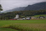 Auf der Schweizer Gubahn.

Am 843 095 unterwegs Richtung Oensingen. Niederbipp, Oktober 2024.