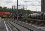 Anfahrt zum Nationalbahnfest.

Ae 3/5 10219 und Bm 4/4 II 18451 auf dem Weg nach Etzwilen. Wildegg, April 2025.