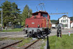 150 Jahre Tösstalbahn.

Ee 3/3 16363 rangiert in Bäretswil. September 2025.