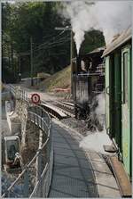 Sanierung des Baye de Clarens Viaduktes: Die Arbeiten am westlichen Brückenkopf haben begonnen und die Strecke führt hier bereits über eine Hilfsbrücke.

30. Sept. 2023