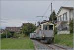 Les chemins de fer disparus - Die verschwundenen Bahnen (LLB 1915 - 1967) Der Leuk Leukerbad Bahn (LLB) Triebwagen mit der Anschrift ABFe 2/4 N° 10 der Blonay Chamby Bahn ist mit passenden Wagen kurz nach Blonay auf dem Weg nach Chaulin.

13. September 2025