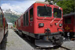 HGm 4/4 62 von der MGB in Gletsch. Juli 2024.