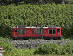 HGm 4/4 62 von der MGB in Gletsch. Juli 2024.