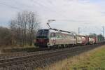 SBBCI 193 548 durchfahrt Kaarst am 21 Februasr 2025 mit ein KLV fr die Niederlande.