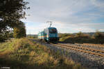 183 003 rollt Lz bei Plling in Richtung Regensburg. 17.10.24