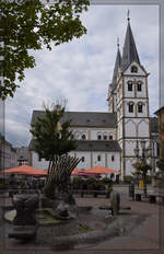 St. Severus in Boppard im Juli 2024.