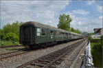 Abschiedfahrten von 52 7596.

Endlich Abfahrt in Lauchringen auf die Wutachtalbahn. Mai 2025.