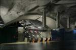 Universitetet, T14. Nach etwa 2,5 Kilometer Tunnel ohne Station wird die Stockholmer Universitt erreicht. Diese Strecke ging am 12. Januar 1975 in Betrieb. 08.2007 (Matthias)