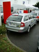 Skoda Octavia Combi Tour de France 2009. Begleitfahrzeug der Tourleitung. Aufgenommen am 17.07.2009 in Colmar.Ich wrde mich freuen, wenn ihr auch meine Skoda-Modellauto-Homepage auf www.skoda-modelle.de besucht.
