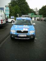 Skoda Octavia 2 Scout des Milram Radsport-Teams. Aufgenommen im Sauerland. Ich wrde mich freuen, wenn ihr auch meine Skoda-Modellauto-Homepage auf www.skoda-modelle.de besucht.