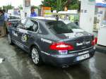 Skoda Superb Limousine Tour de France 2009. Begleitfahrzeug der Tour de France Leitung. Aufgenommen am 17.07.2009 in Colmar.Ich wrde mich freuen, wenn ihr auch meine Skoda-Modellauto-Homepage auf www.skoda-modelle.de besucht. 
