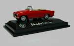 Skoda Felicia Roadster des Tschechischen Modellautoherstellers Abrex im Mastab 1:72. Ich wrde mich freuen, wenn ihr auch meine Skoda-Modellauto-Homepage auf www.skoda-modelle.de besucht.
