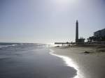abendstimmung am strand von Maspalomas (Gran Canaria) im April 2009 aufgenommen.....