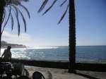 An der Promenade von Playa de las Americas (Teneriffa)Aufgenommen im Januar 2009 es herrscht locker 25 - 27 Grad und man kann durchaus noch baden