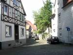 Eine der erhmten kleinen Altstadtgsschen in SOest.