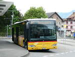 (235'465) - PostAuto Zentralschweiz - Nr. 73/NW 5160 - Mercedes (ex Nr. 22; ex Thepra, Stans Nr. 22) am 8. Mai 2022 beim Bahnhof Stans