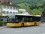 (235'466) - PostAuto Zentralschweiz - Nr. 58/NW 5150 - Mercedes (ex Nr. 14; ex Thepra, Stans Nr. 14) am 8. Mai 2022 beim Bahnhof Stans