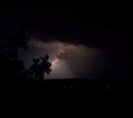 Der Donner macht nen mords Krawall doch ist dabei der Witz,
das er nun nicht die Arbeit schafft, sondern halt der Blitz.