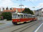 Strassenbahn 7813 Kapucinska in Bratislava am 20-08-2008.