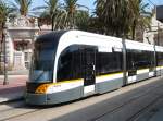 Fahrzeug 4219 Strassenbahn Valencia, Spanien 02-09-2009.

