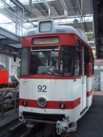 Tw 92 am 09.08.09 im Betriebshof Neu Schmellwitz .