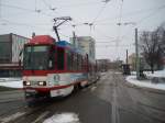 Tw 134 am 22.02.09 an der Stadthalle .