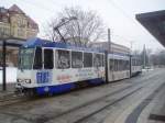 Tw 141 am 22.02.09 an der Stadthalle .