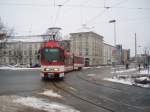 Tw 142 am 22.02.09 an der Stadthalle .