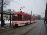 Tw 148 am 22.02.09 an der Stadthalle .