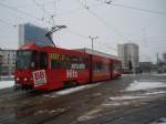 Tw 168 am 22.02.09 an der Stadthalle .
